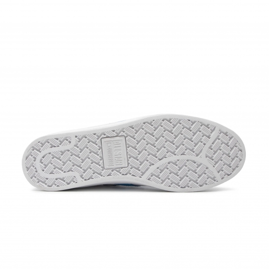 Pro Leather Mid White/Coast Blue
