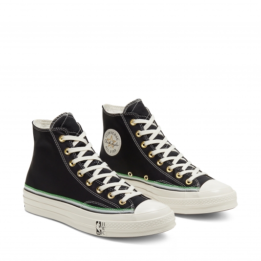 Chuck Taylor Vintage 70 HI Breaking Down Barriers "Celtics" Black/Green/Egret