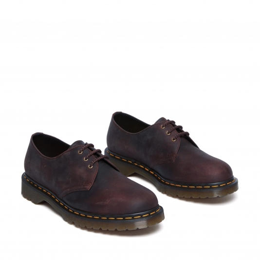 1461 Chestnut Brown Waxed Full Grain