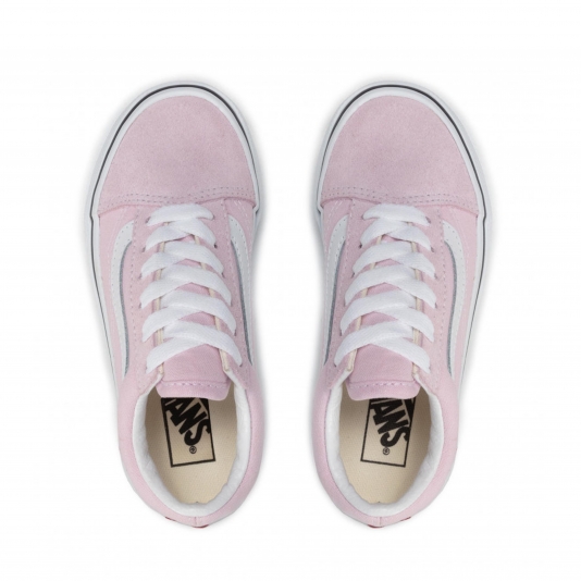 Old Skool Lilac Snow/True White