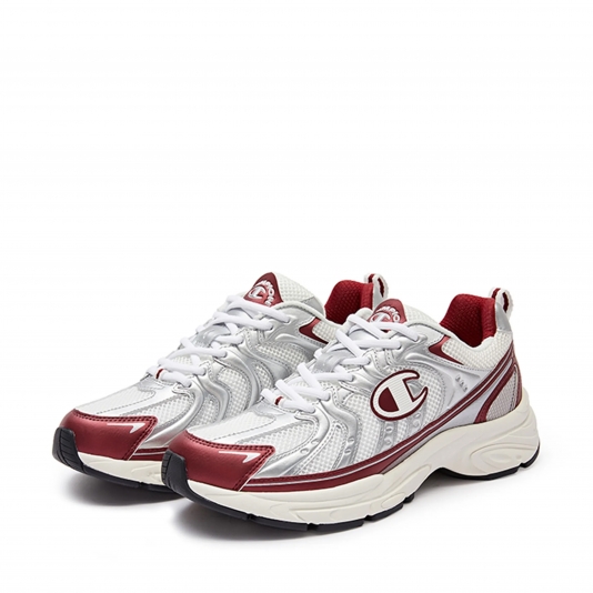 Time Racer 224 Milk White/Dark Red