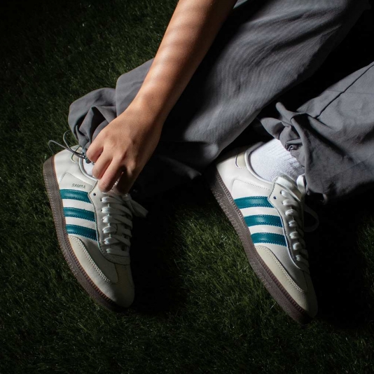 Samba OG Cloud White/Legacy Teal/Wonder White