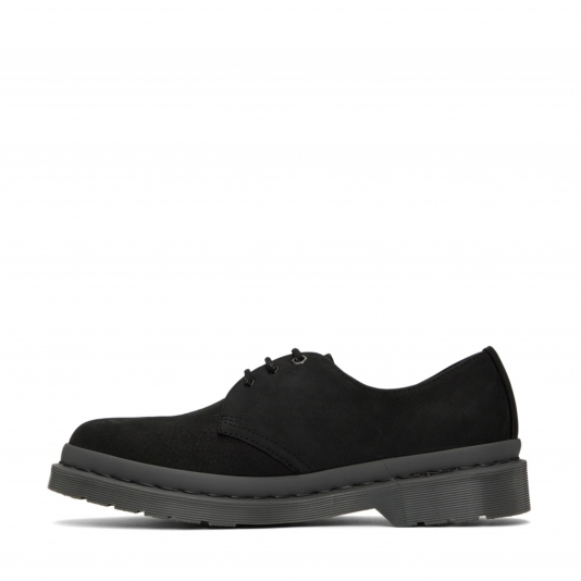 1461 Mono Black Milled Nubuck WP
