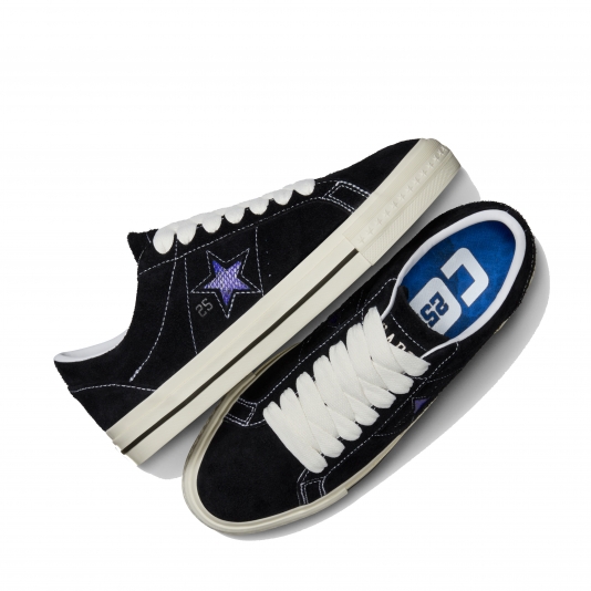 Cons One Star Pro X Quartersnacks OX Black/Egret/Hyper Blue
