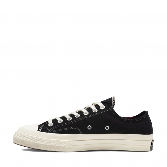 Chuck Taylor Vintage 70 Retro Velvet OX Black/Red/Egret