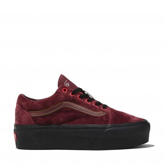 Old Skool Max Stackform X Disney Poison Apple Mahogany