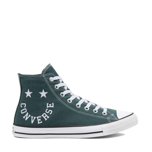 Chuck Taylor All Star HI Cheerful Faded Spruce/Black/White