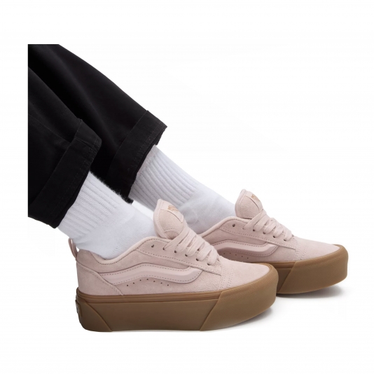 Knu Skool Max Stackform Rose Smoke/Gum