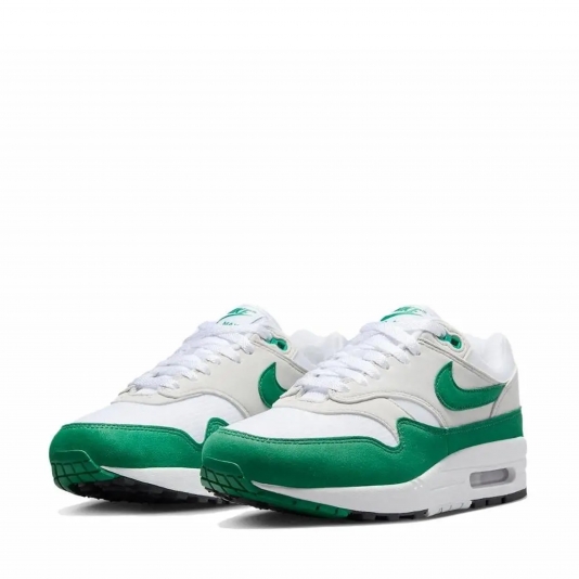 Air Max 1 `87 White/Neutral Grey/Black/Evergreen Aura