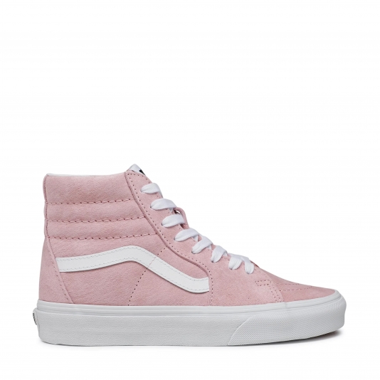 Sk8-HI Pig Suede Pink/White