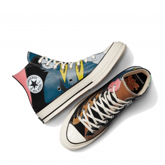 Chuck Taylor Vintage 70 X Tom And Jerry HI Black/Multi/Egret