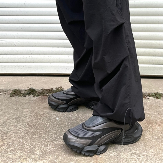 XLG Runner Mule Grey Four/Core Black/Grey Six