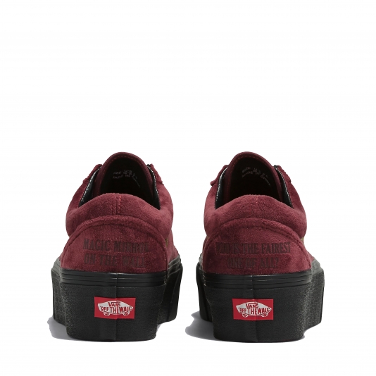 Old Skool Max Stackform X Disney Poison Apple Mahogany