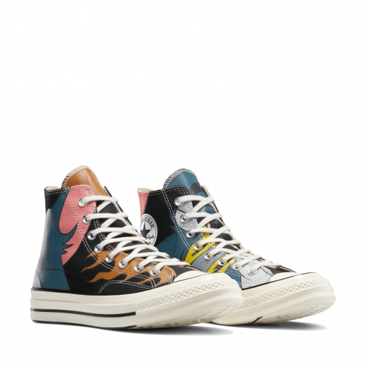 Chuck Taylor Vintage 70 X Tom And Jerry HI Black/Multi/Egret