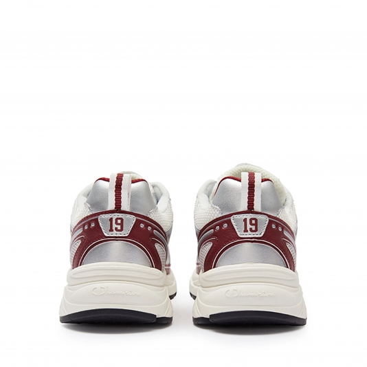 Time Racer 224 Milk White/Dark Red