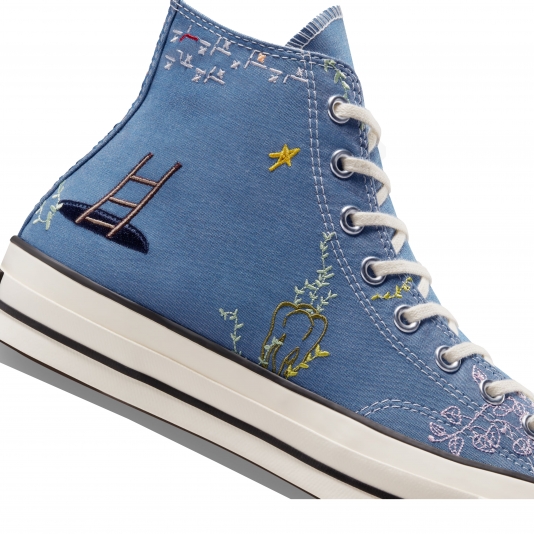 Chuck Taylor Vintage 70 Embroidery HI Light Blue/Multi/Egret