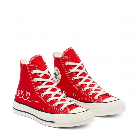 Chuck Taylor Vintage 70 Valentines Day HI Red
