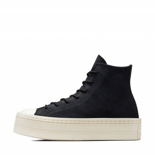 Chuck Taylor All Star Platform Modern HI Black/Egret Suede