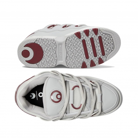 D3 OG Grey/Grey/Maroon