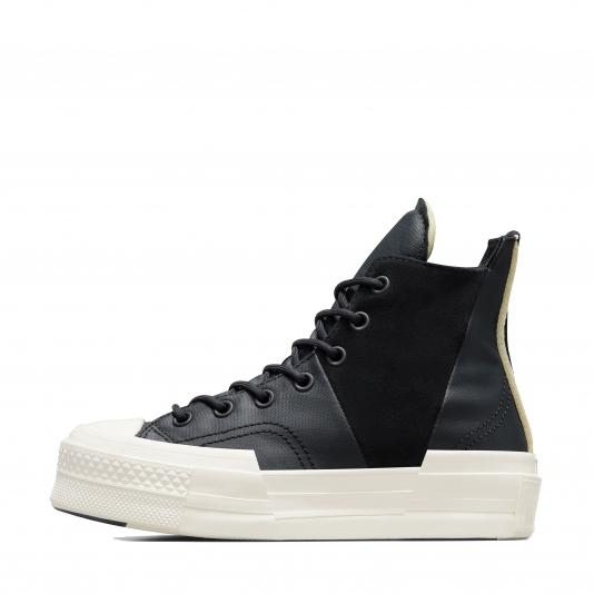 Chuck Taylor Vintage 70 Plus Mixed Material HI Egret/Black