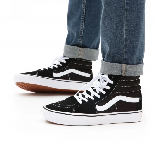 Sk8-HI ComfyCush Black/True White