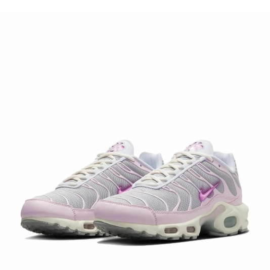 Air Max Plus Paw Print Football Grey/White/Pink Foam/Playful Pink