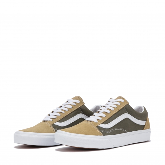 Classic Old Skool Sport Grey/Olive Suede