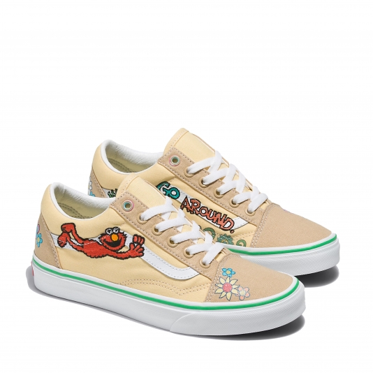 Old Skool X Sesame Street Natural