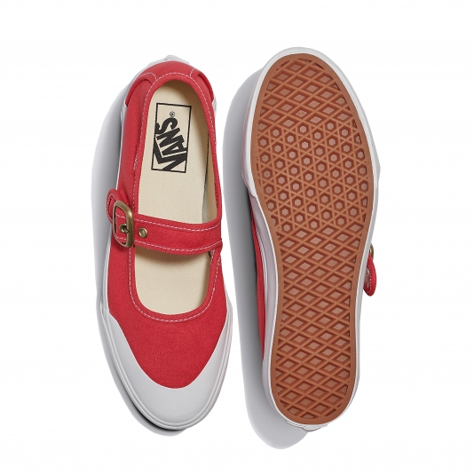 Mary Jane Canvas Tomato