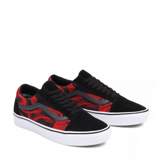 Old Skool ComfyCush After Dark Black/Red