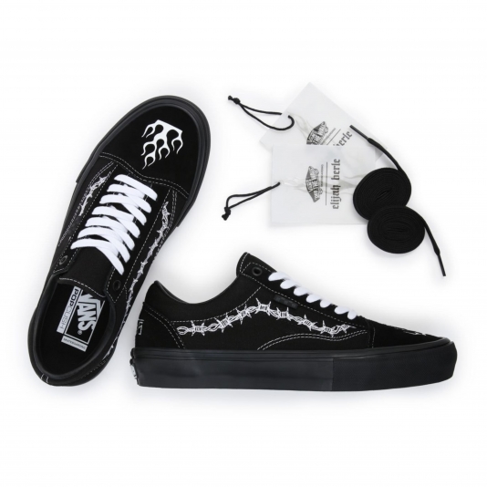 Old Skool Skate X Elijah Berle Black/White