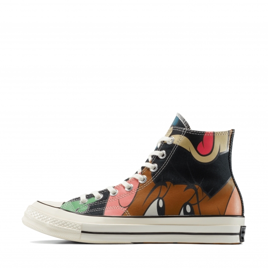Chuck Taylor Vintage 70 X Tom And Jerry HI Black/Multi/Egret