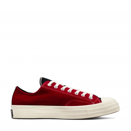 Chuck Taylor Vintage 70 Retro Velvet OX Black/Red/Egret