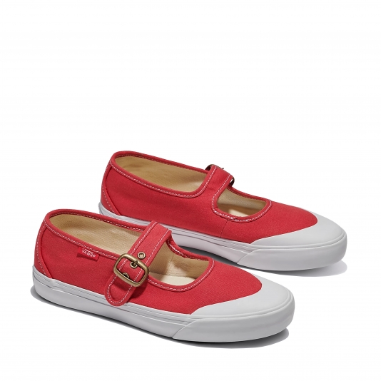 Mary Jane Canvas Tomato