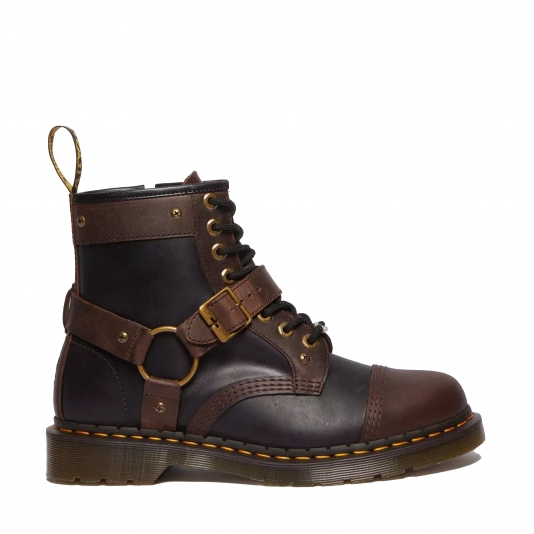 1460 Zip Warner Bros Mad Max Black / Brown Old Harness