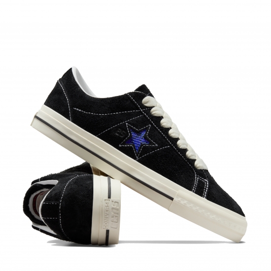 Cons One Star Pro X Quartersnacks OX Black/Egret/Hyper Blue