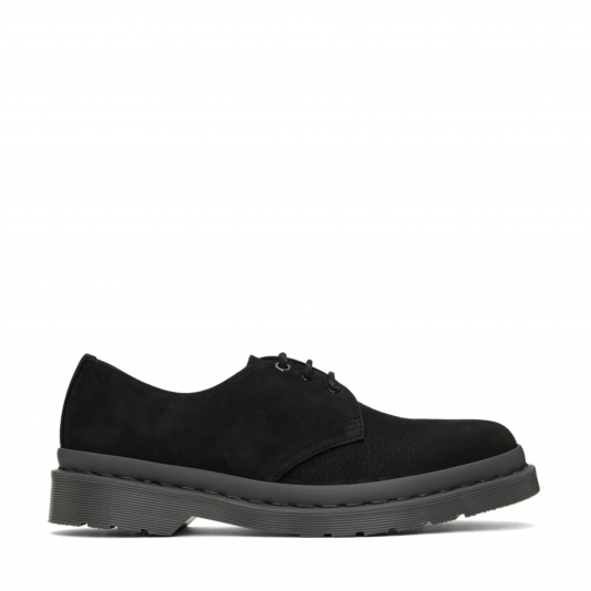 1461 Mono Black Milled Nubuck WP