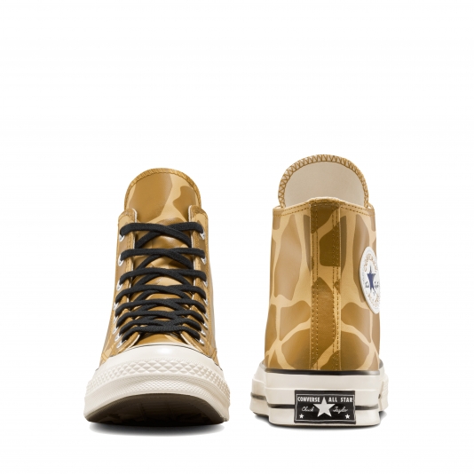 Chuck Taylor Vintage 70 Glow-In-The-Dark Giraffe HI Ginger Snap/Egret/Gopher Gold