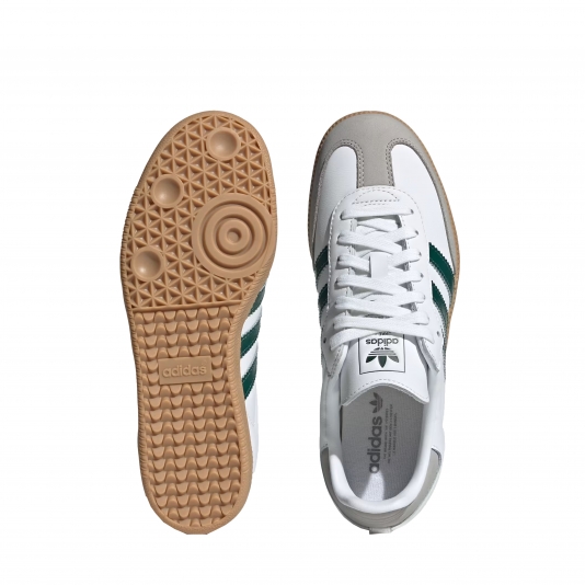 Samba OG Cloud White/Collegiate Green/Grey Two