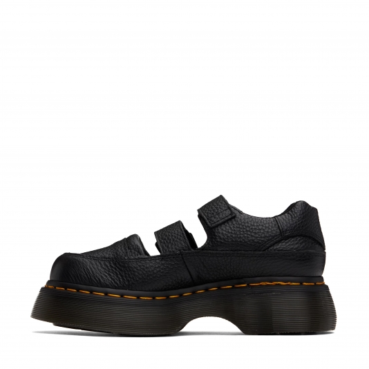 Buzz Mary Jane Black Milled Nappa