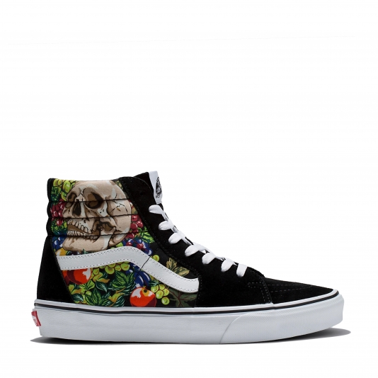 Sk8-HI Fruit Skull Black/White