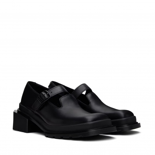 Mary Jane Maybole Square Toe Black Wanama