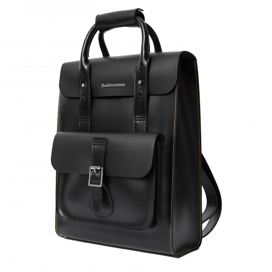 Laptop Bag Black Smooth / Kyiv