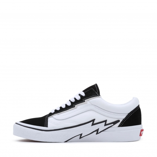 Old Skool Bolt 2 Tone Black/True White