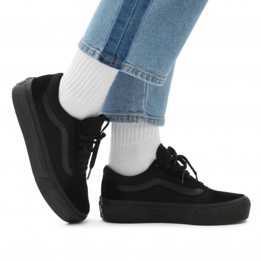 Old Skool Platform Mono Black