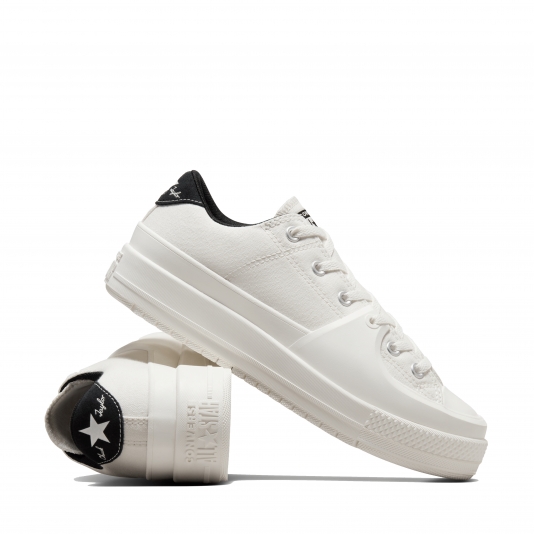 Chuck Taylor All Star Construct OX White/Black/Egret