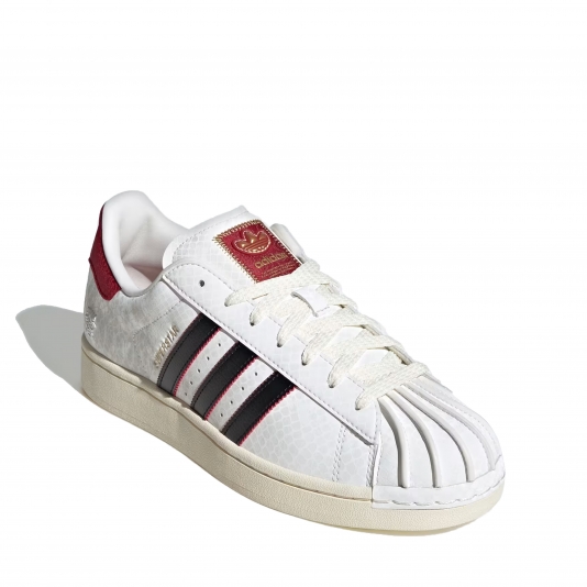 Superstar Cloud White/Core Black/Active Maroon