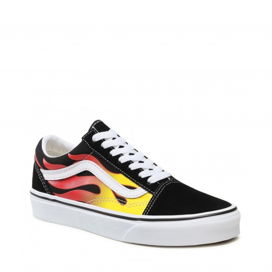 Old Skool Flame Black/True White