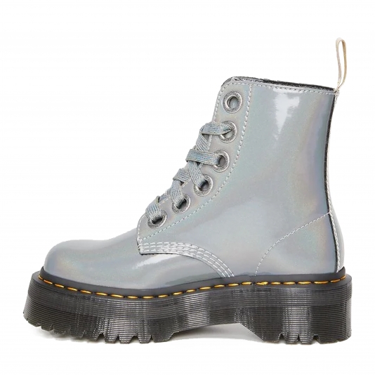 Molly Vegan Silver Iridescent Prysm