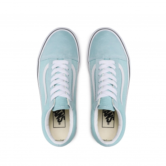 Old Skool Color Theory Canal Blue/White